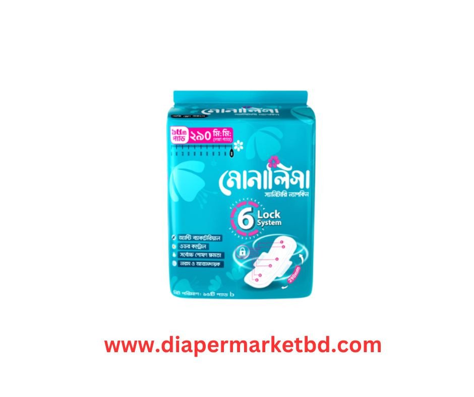 Monalisa Heavy Flow Sanitary Napkin 15 Pads