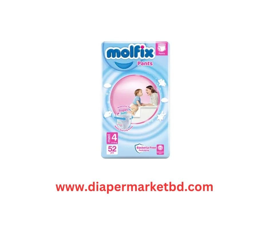 Molfix Pant Diaper Jumbo Maxi (9-14 Kg) 58 pcs