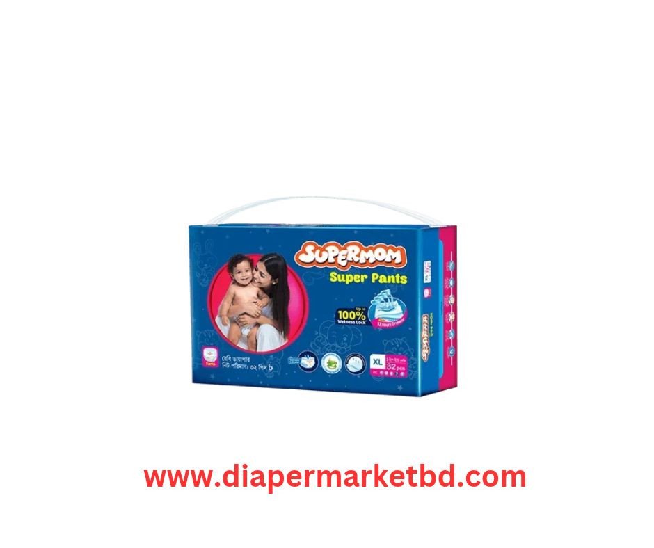 Supermom Baby Pant Diaper XL 12–20 Kg 32 Pcs