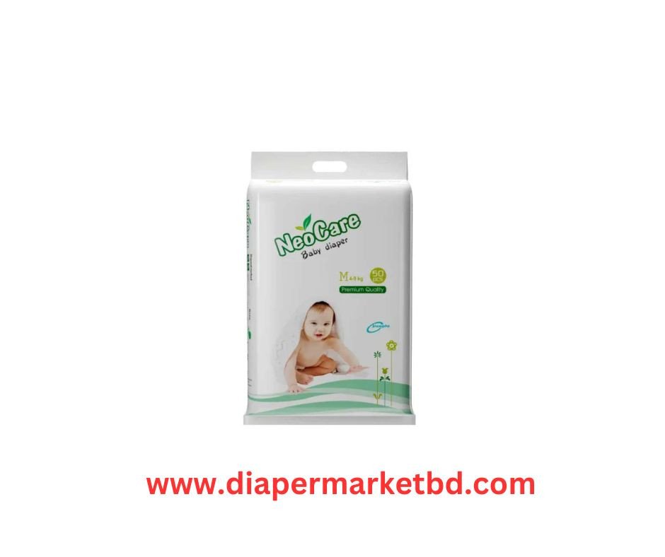 NeoCare Baby Diaper Belt System Medium 4–9 Kg 50 Pcs Pack