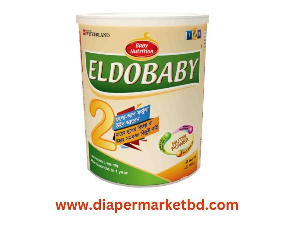 ELDOBABY 2 Tin Follow Up Formula (06-12 Months) 400gm
