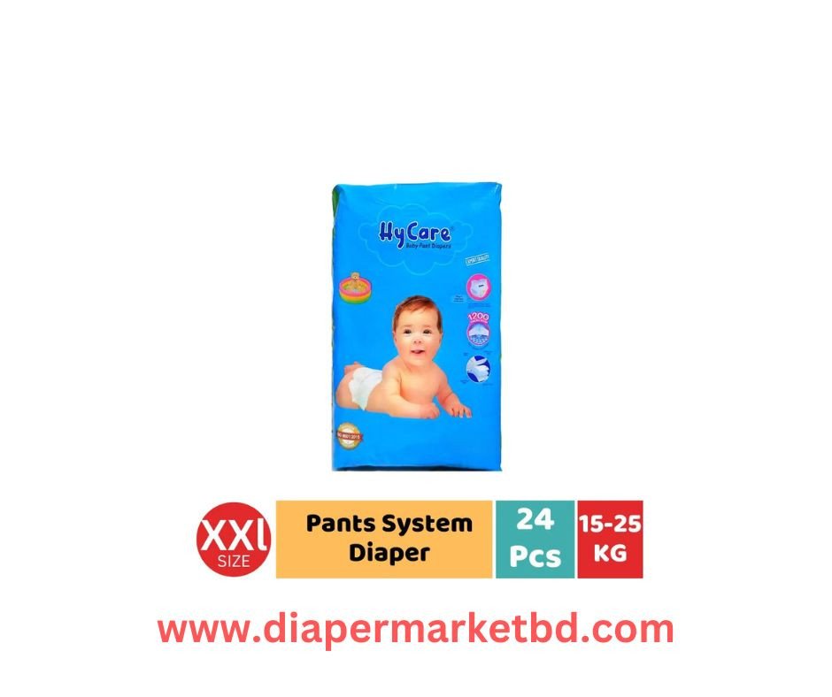 HiCare Baby Diaper XXL size Pant 24 Pcs Pack