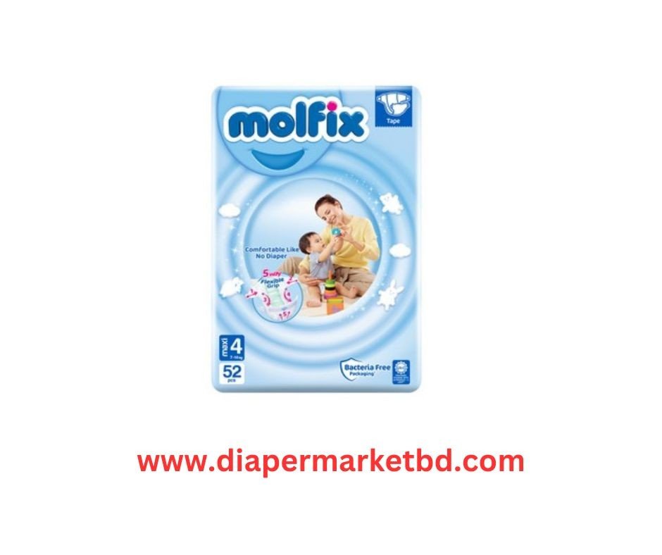 Molfix Belt Diaper Jumbo Maxi (7-14 kg) 58 Pcs