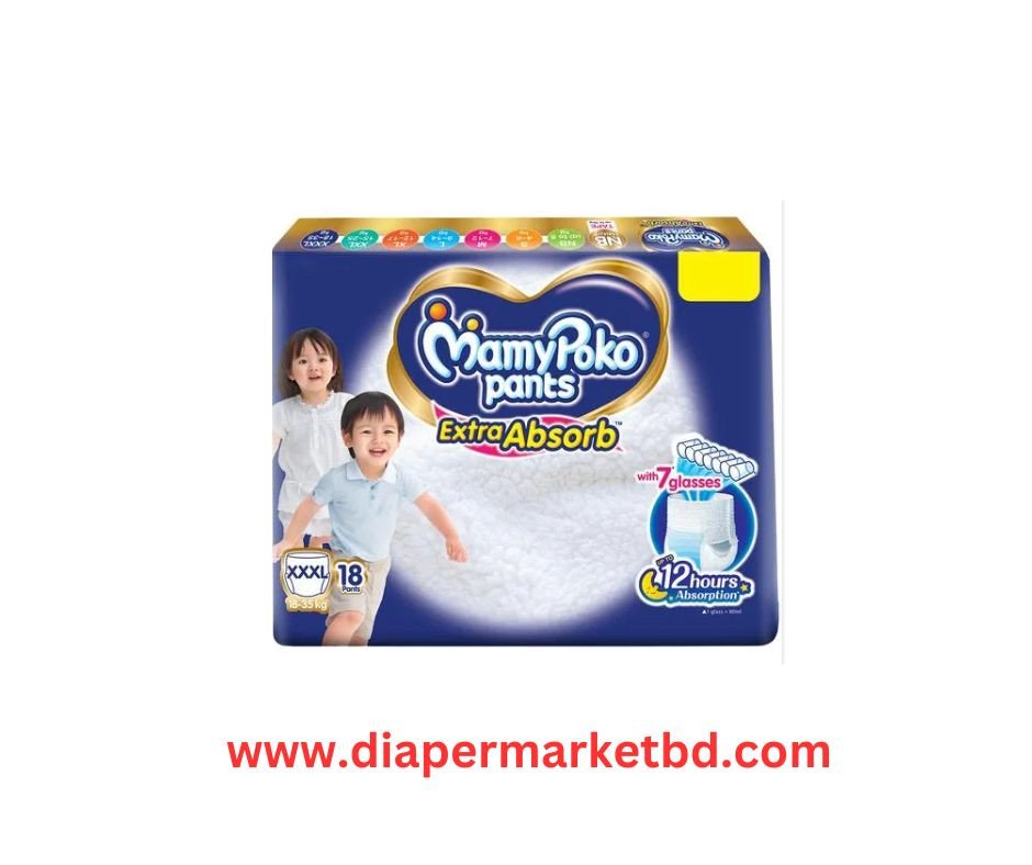 MamyPoko Pant Diaper XXXL Size (18 - 35 kg) 18 Pcs