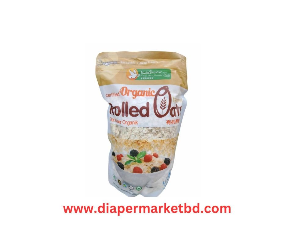 Organic instant Rolled Oats 500 gm