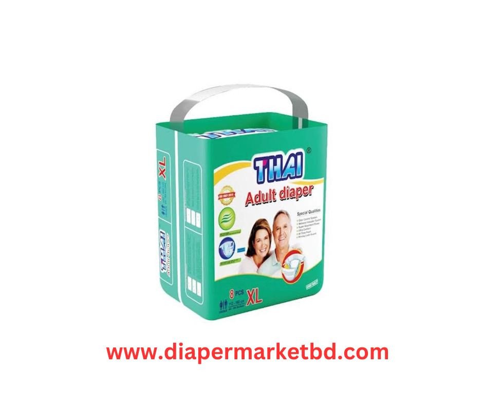 Thai Adult Diaper XL Size 8 Pcs