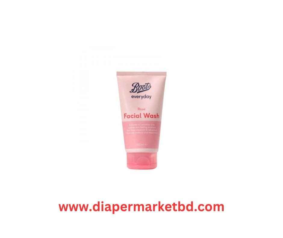 Boots Rose Facial Wash 150 ml