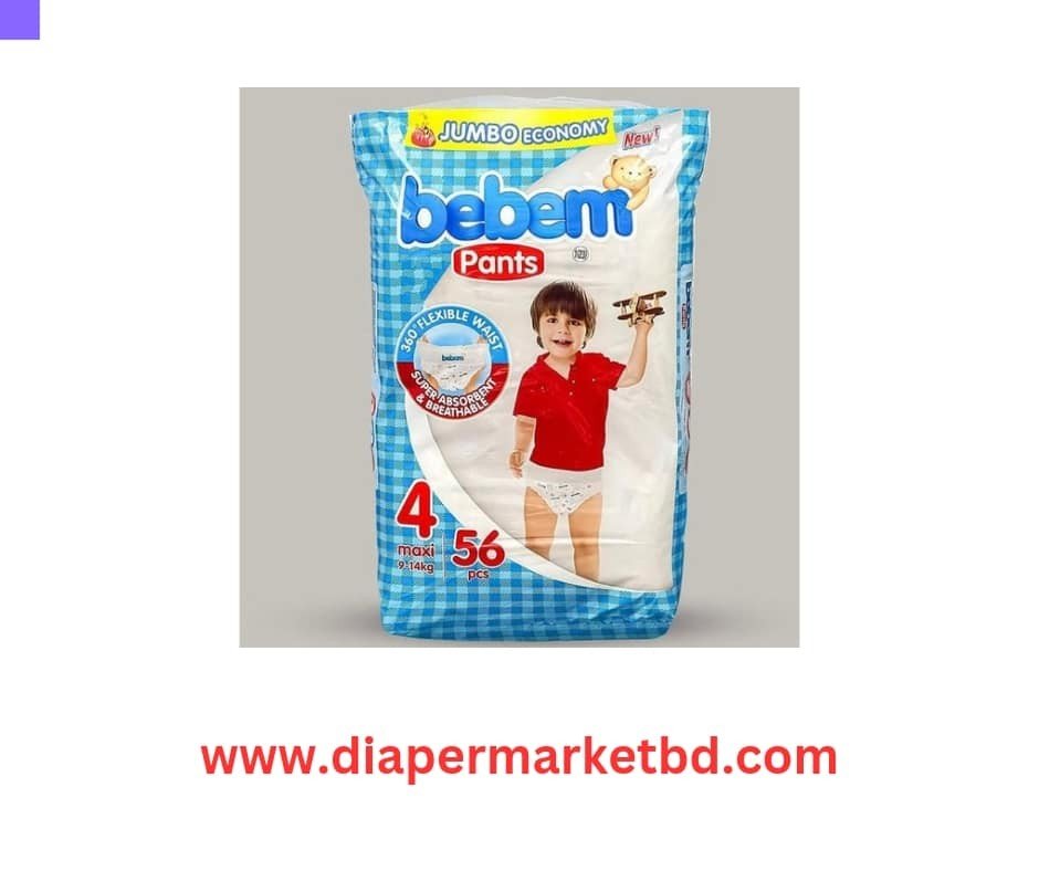 Bebem Jumbo Pack Pant 4 Maxi (9-14) Kg 56 Pcs