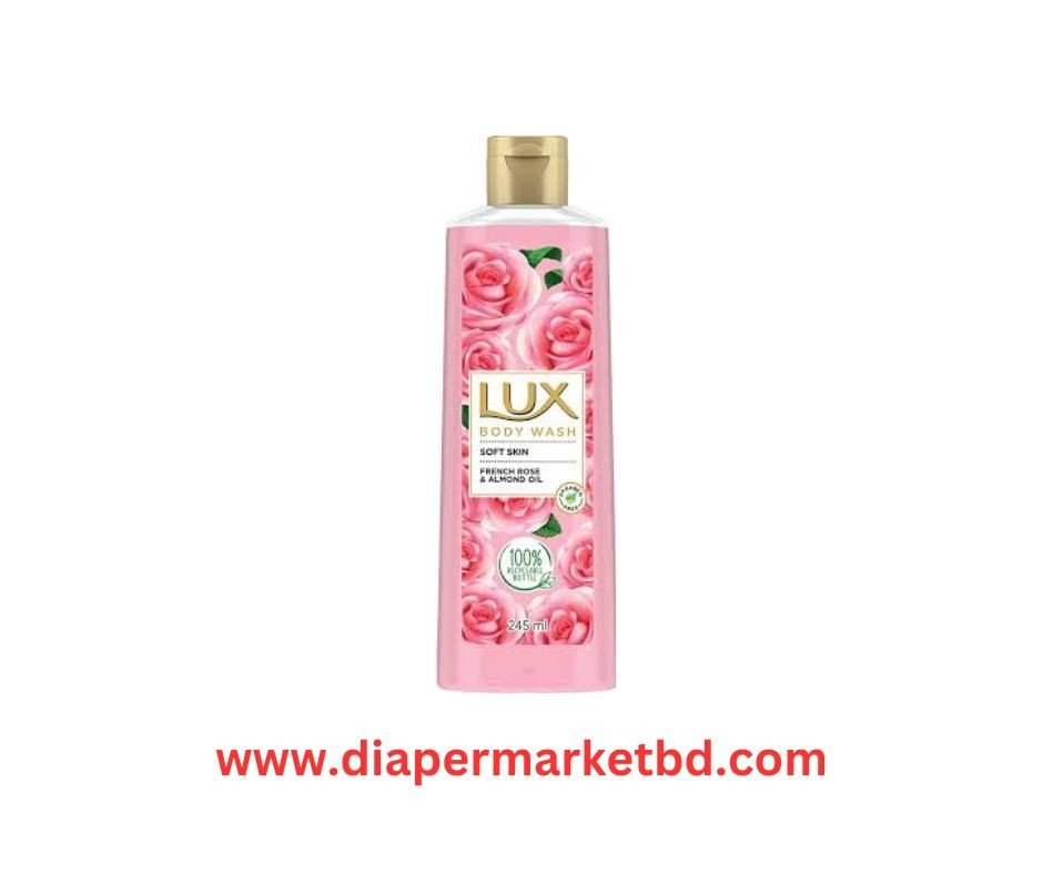 Lux Body Wash French Rose & Almond 245 ml