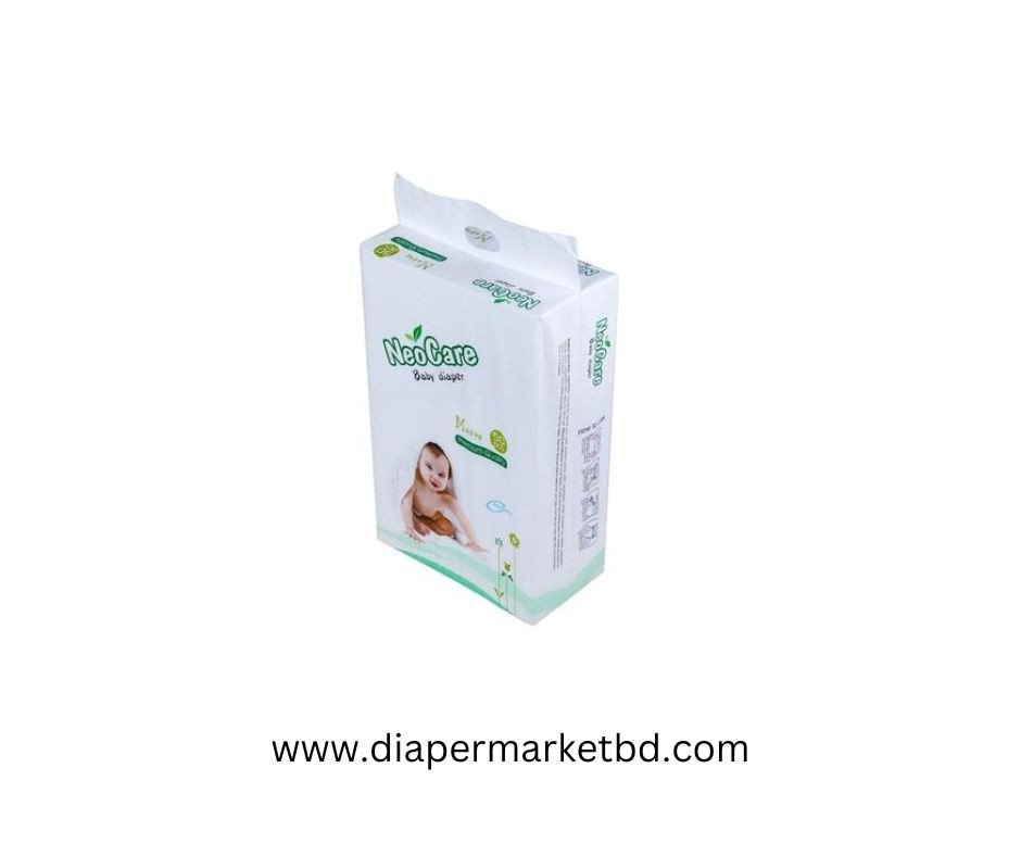 Neocare Belt System Baby Diaper M (4-9 kg) 50 Pcs Pack