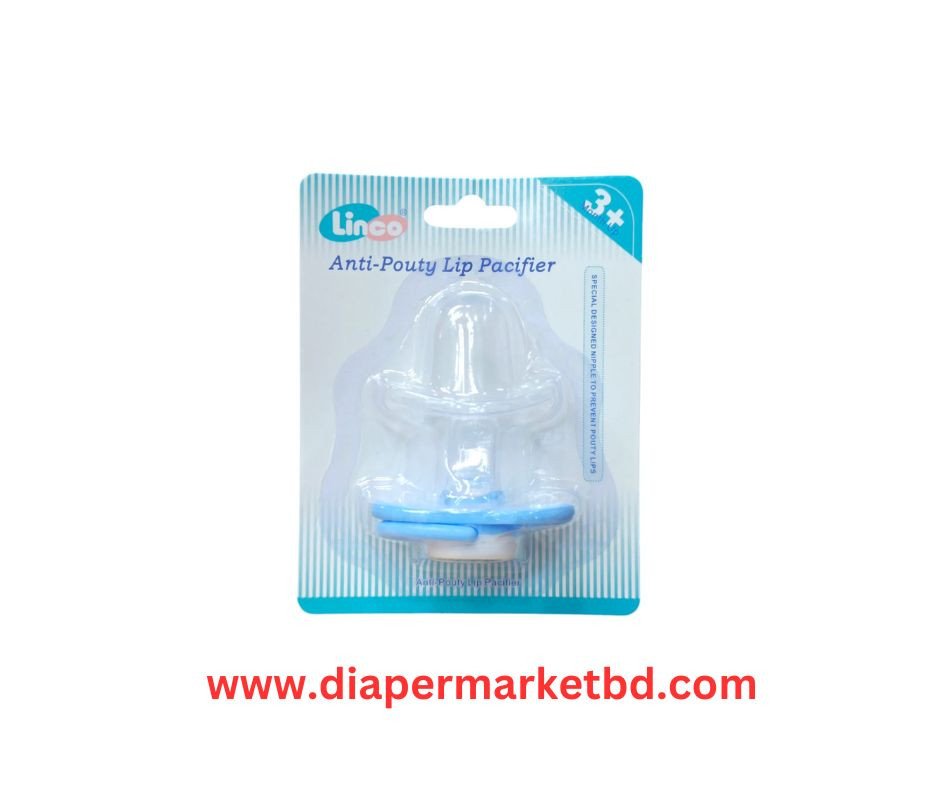 Linco Anti-Pouty Lip Pacifier 3+ 1 Pcs
