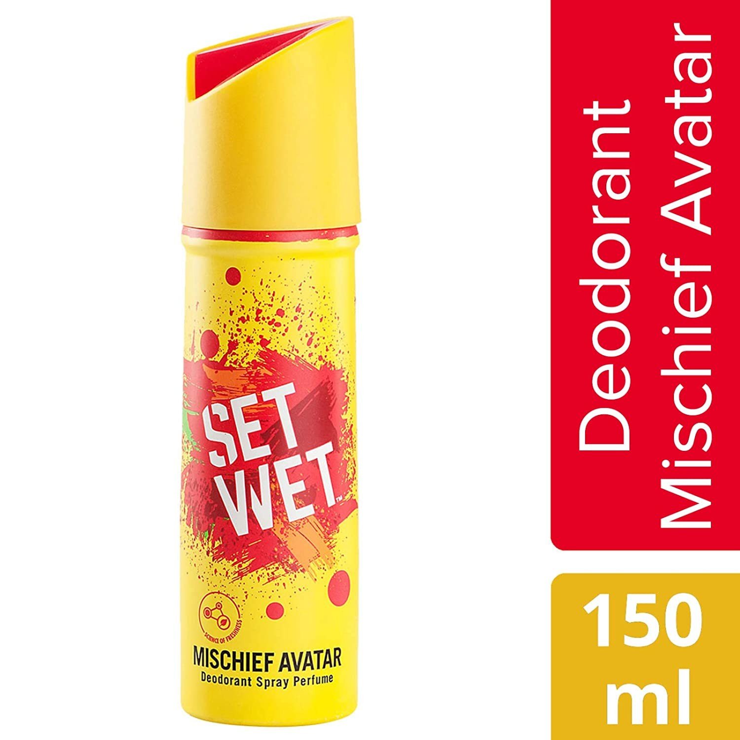 Set Wet Deodorant Body Spray (Mischief Avatar) 150 Ml