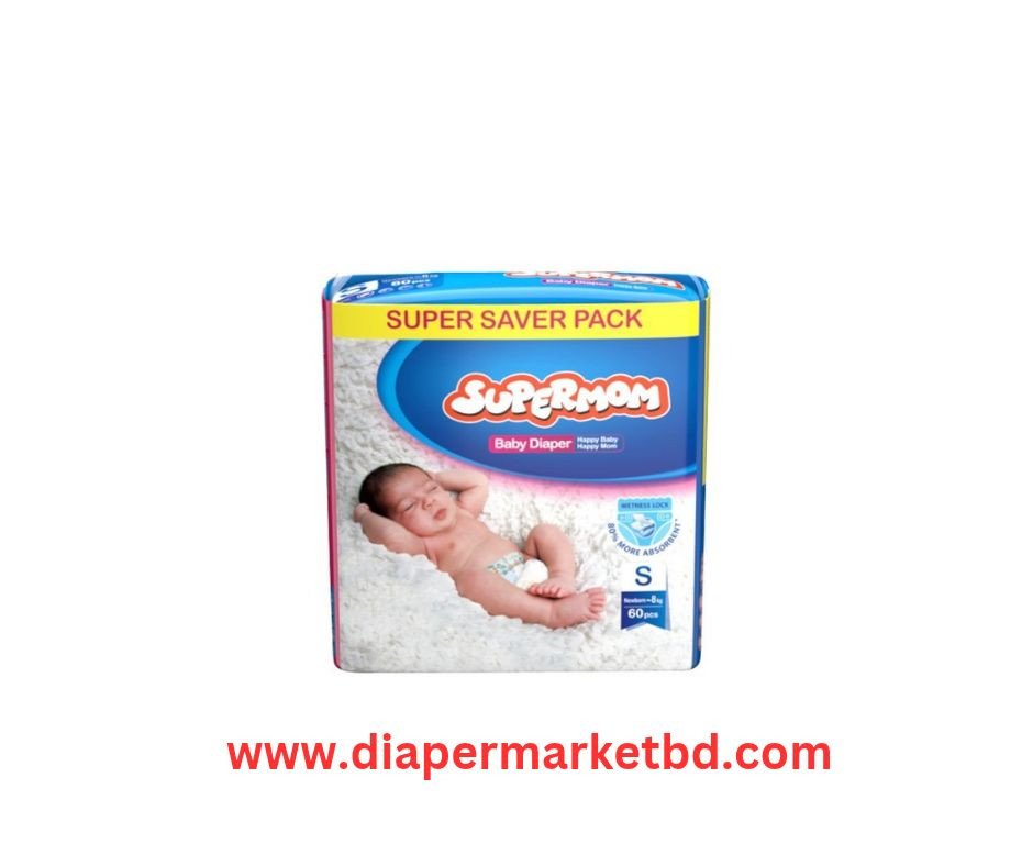 Supermom Baby Diaper Small 3–8 Kg 60 Pcs
