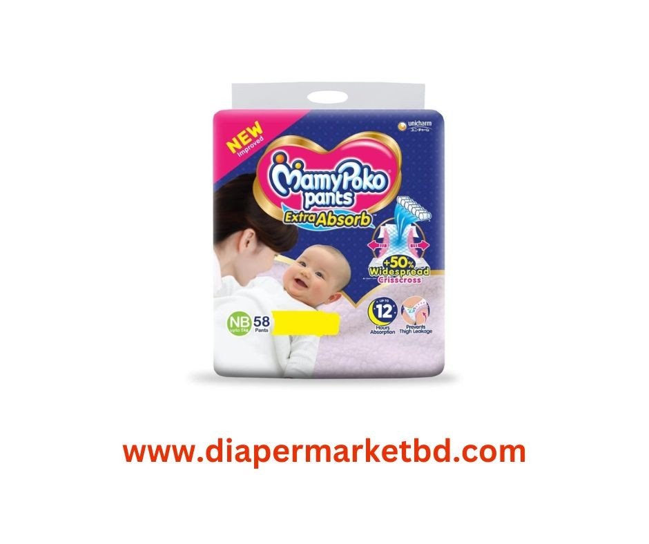 MamyPoko Pant Diaper N B (Up to 5kg) 52 Pcs