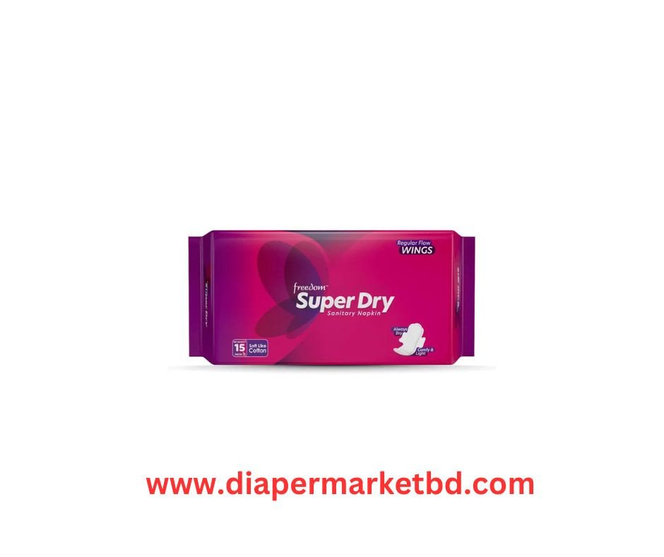 Freedom Super Dry Sanitary Napkin 15 pads
