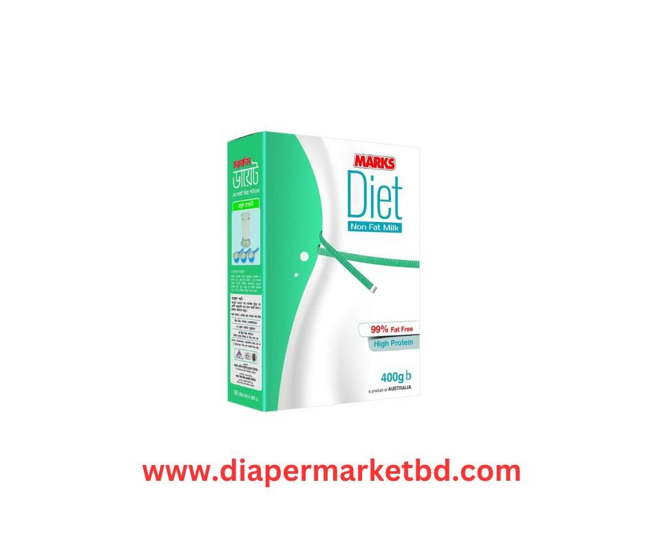 MARKS Diet High Protein Non Fat Milk Powder 400 gm