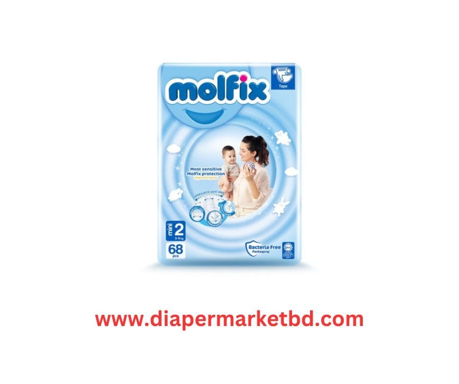 Molfix Belt Diaper Jumbo Mini (3-6 kg) 68 pcs