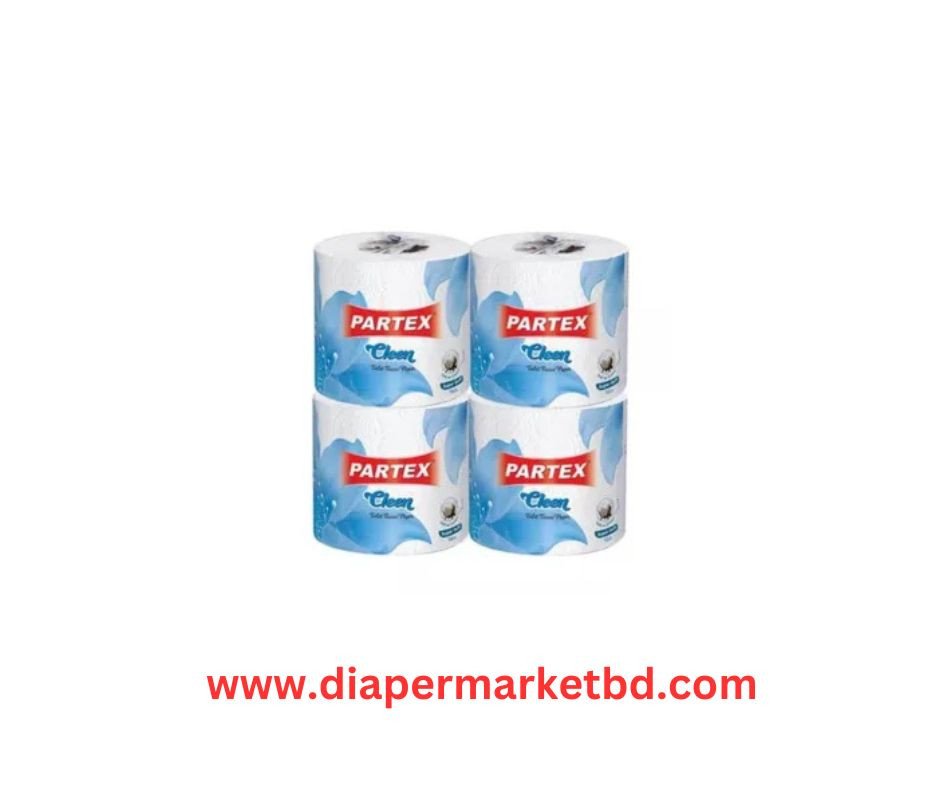 Partex Toilet Tissue White 4 Pcs Family Value Pack