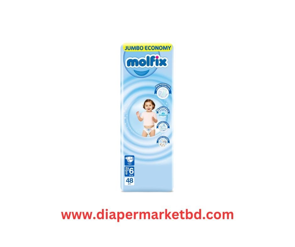 Molfix Belt Diaper Jumbo Extra Large (15+ kg) 48 Pcs