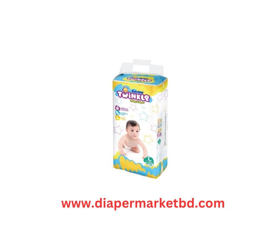 Savlon Twinkle Baby Belt Diaper Large 36 Pcs (7–18 kg)