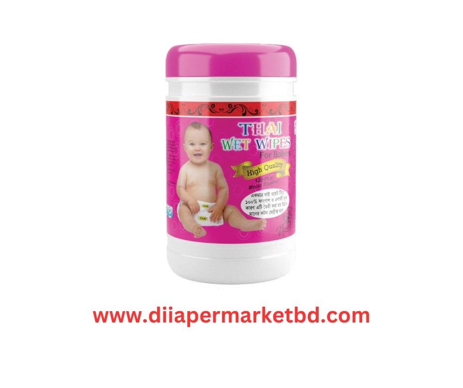 Thai Wet Wipes 120pcs (Jar)
