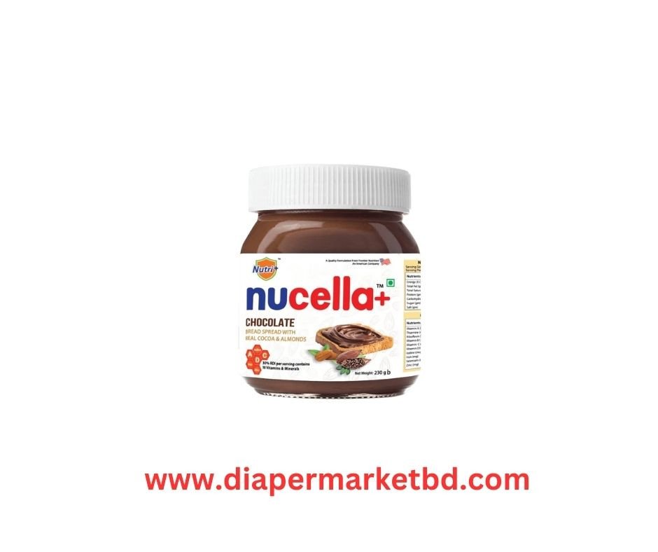 Nucella+ Chocolate Bread Spread Cocoa & Almond 230g