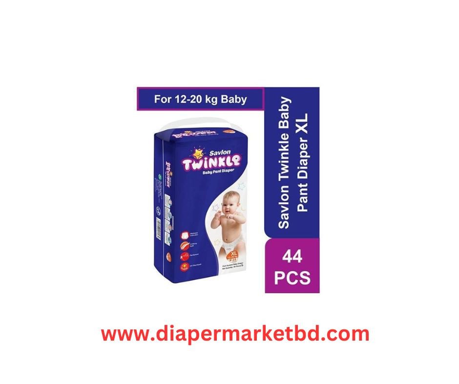 Savlon Twinkle Baby Pant Diaper XL Size 44 Pcs (12–20 kg)