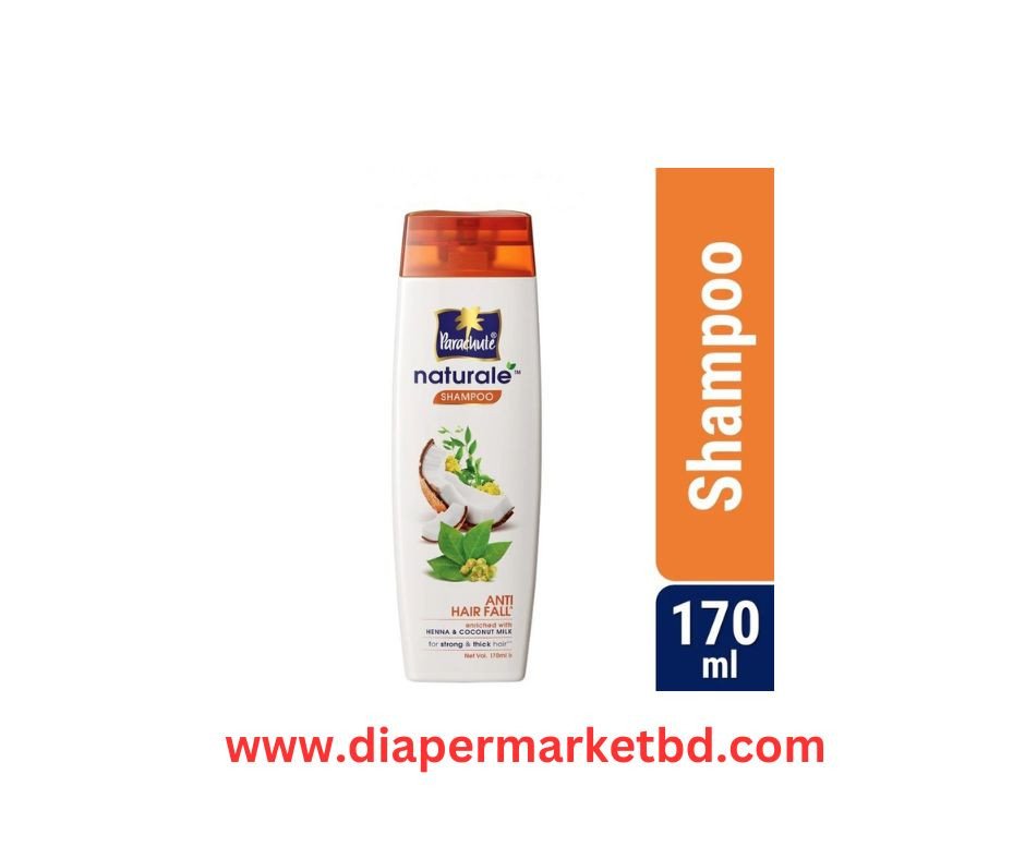 Parachute Naturale Anti Hair Fall Shampoo with Henna & Coconut Milk 170 ml