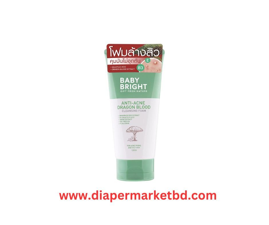 Baby Bright Anti Acne Dragon Boold Cleansing Foam 120 gm
