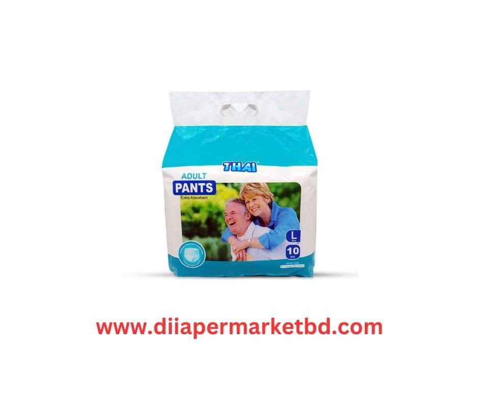 Thai Adult Diaper Pant Style L Size 10 Pcs