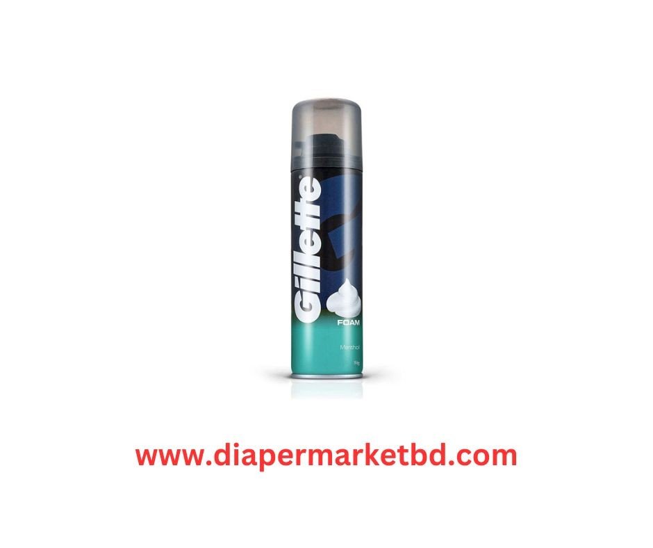 Gillette Classic Menthol Pre Shave Foam 196 gm