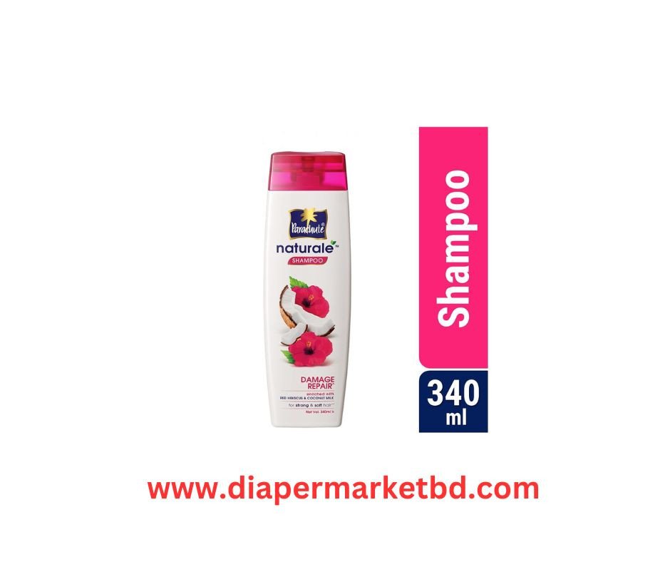Parachute Naturale Damage Repair Shampoo with Red Hibiscus & Coconut Milk 320 ml