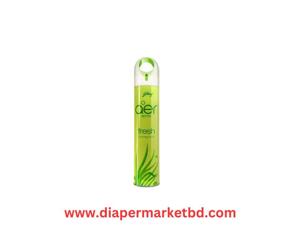 Godrej Aer Air Freshener Spray Fresh Lush Green 300 ml