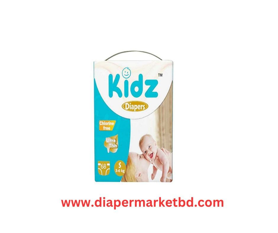 Kidz Baby Diaper Belt Small (3-6 kg) 68 Pcs