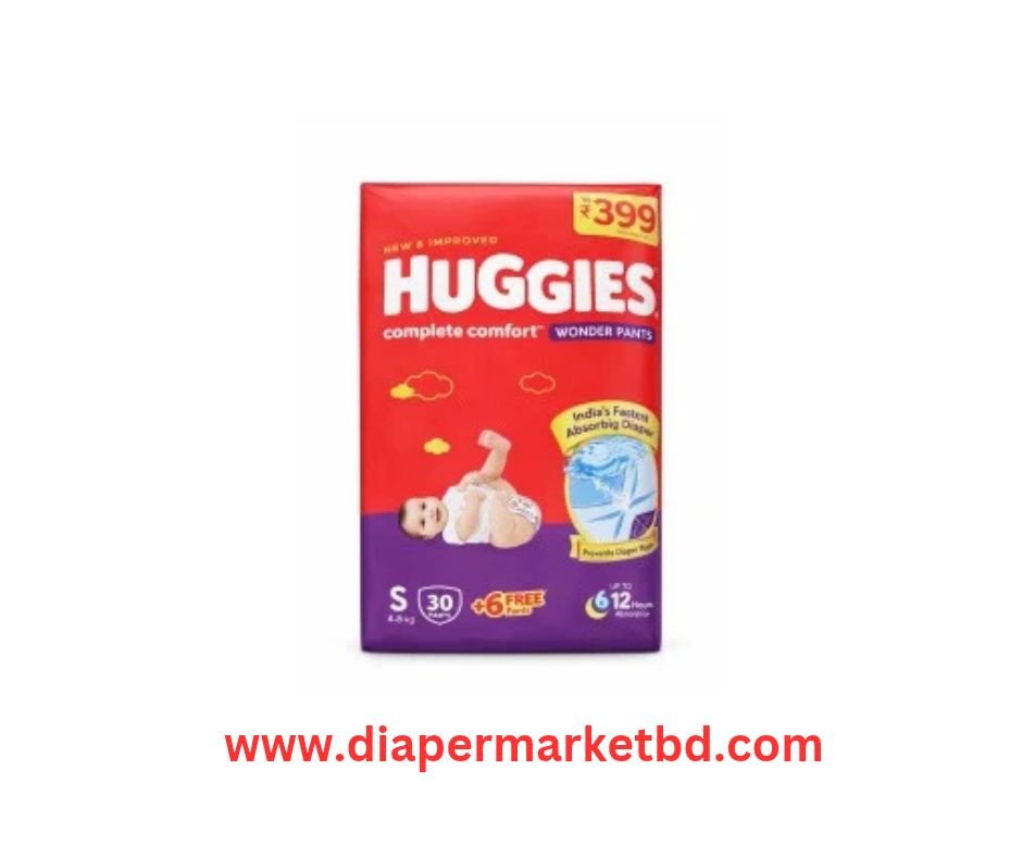 Huggies Wonder Pants S 36 Pcs (4–8 Kg) Complete Comfort