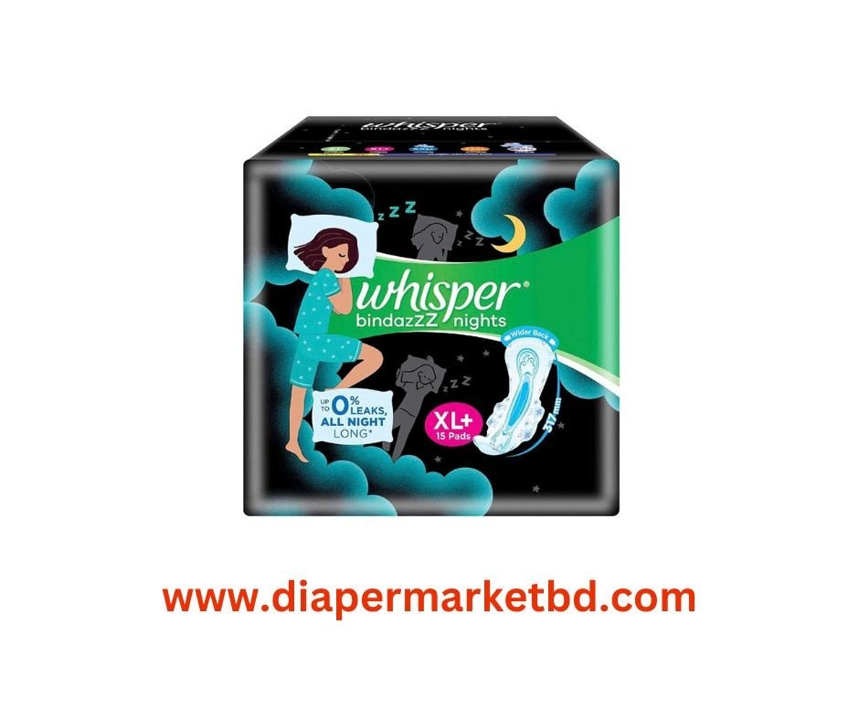 Whisper Bindazzz Nights XL+ 15 Pads