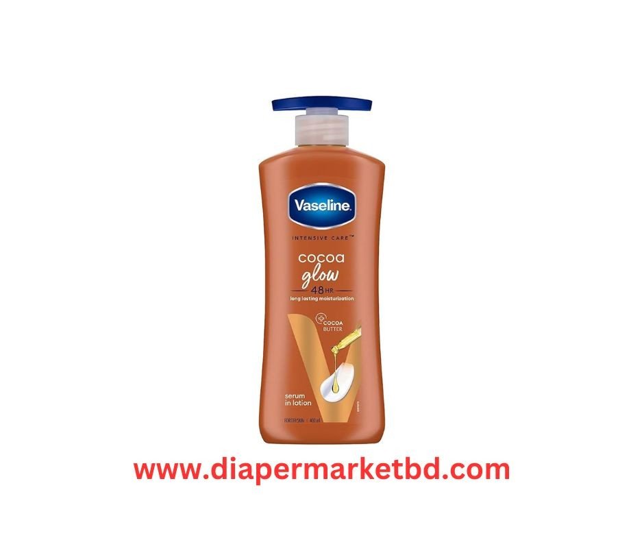 Vaseline Intensive Care Cocoa glow Body Lotion 400ml Indian