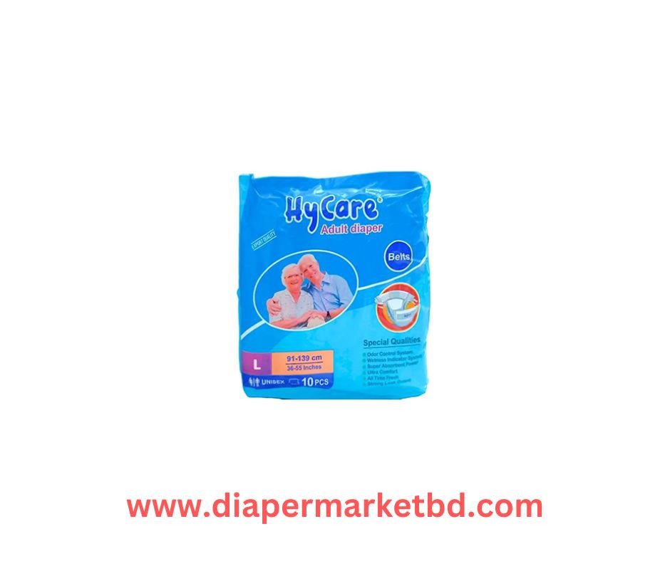 HiCare Adult Diapers Belt System L size 10 Pcs