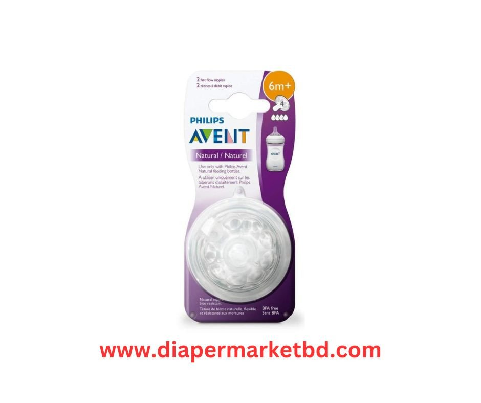 Philips Avent Natural Teats 6 Month+ Twin Pack