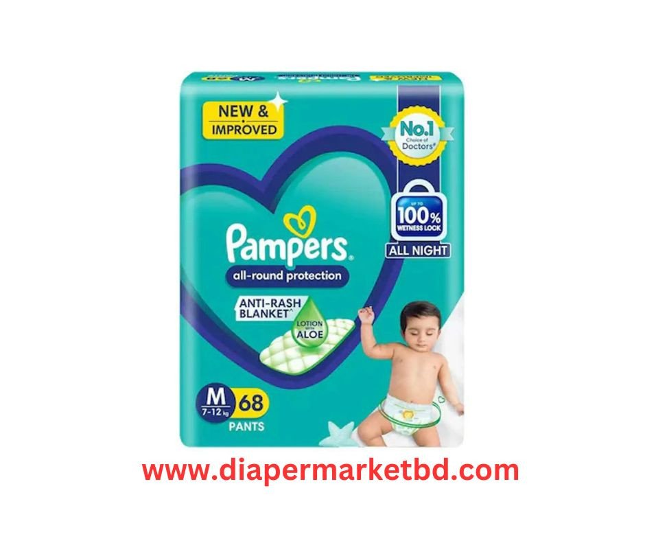 Pampers Pant Medium 7-12 Kg 68 Pcs Pack