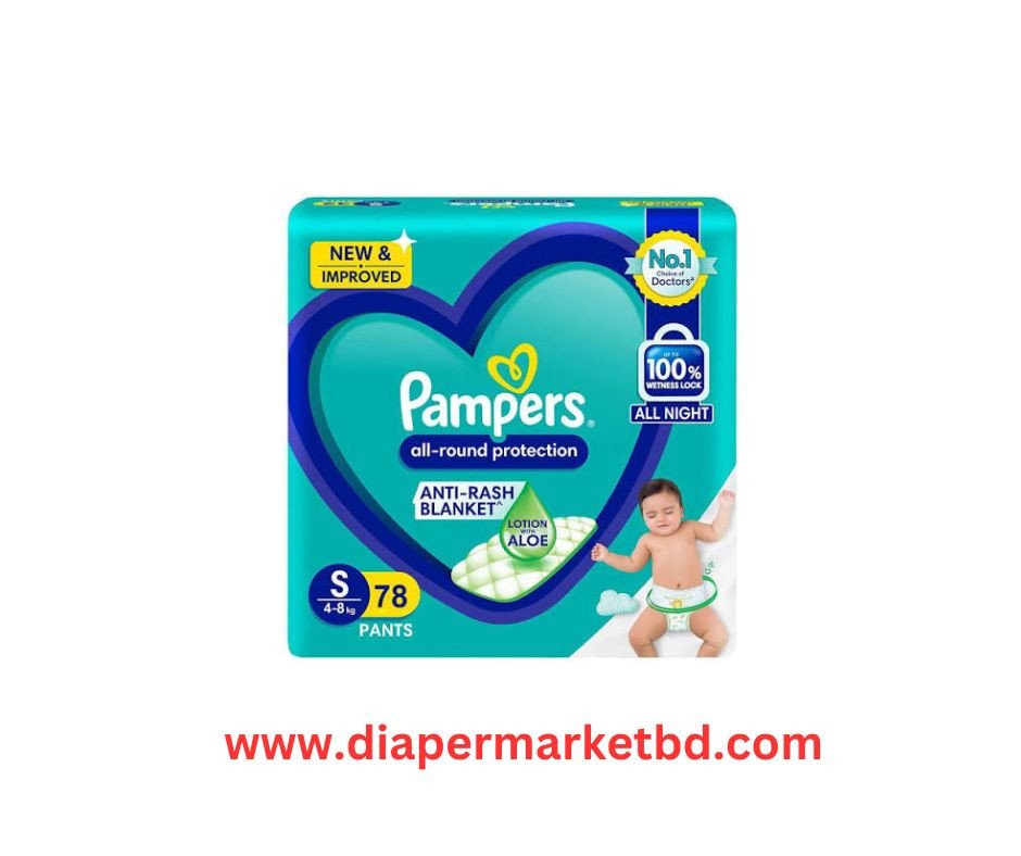 Pampers Pant Small 4-8 Kg 78 Pcs Pack