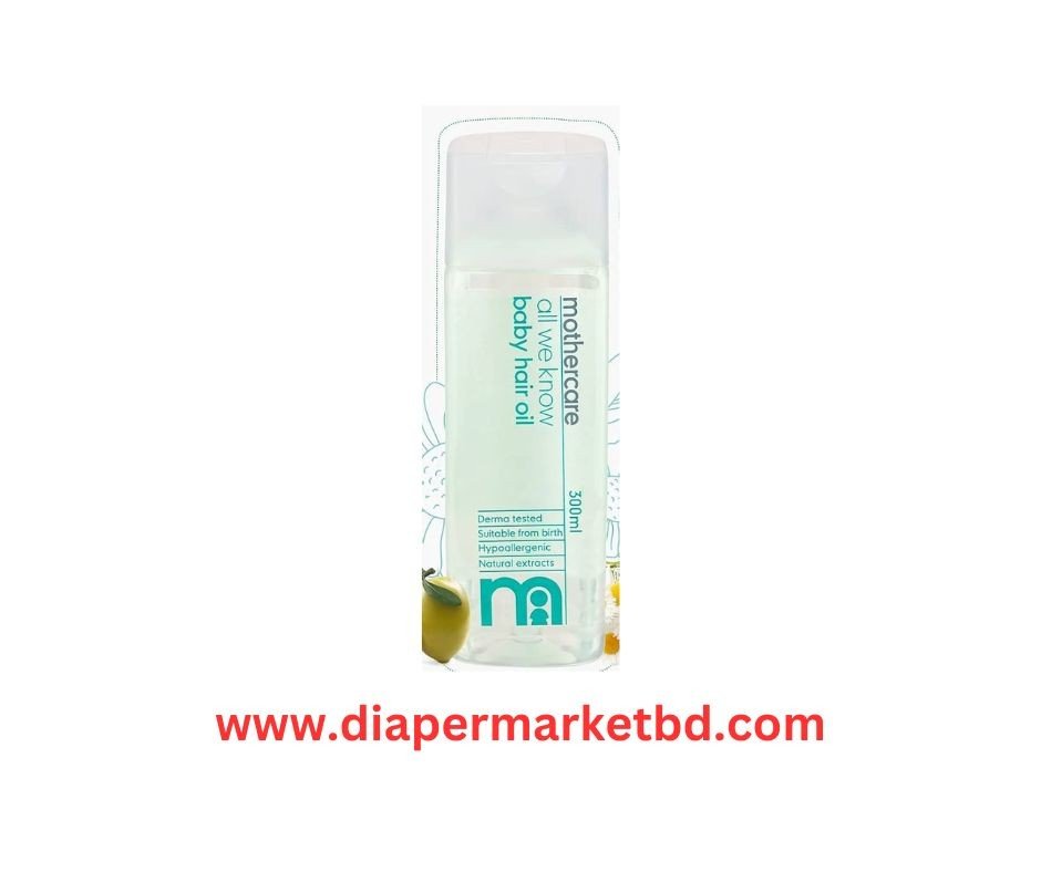 Mothercare All We Know Baby Hair Oil 300 ml Indian