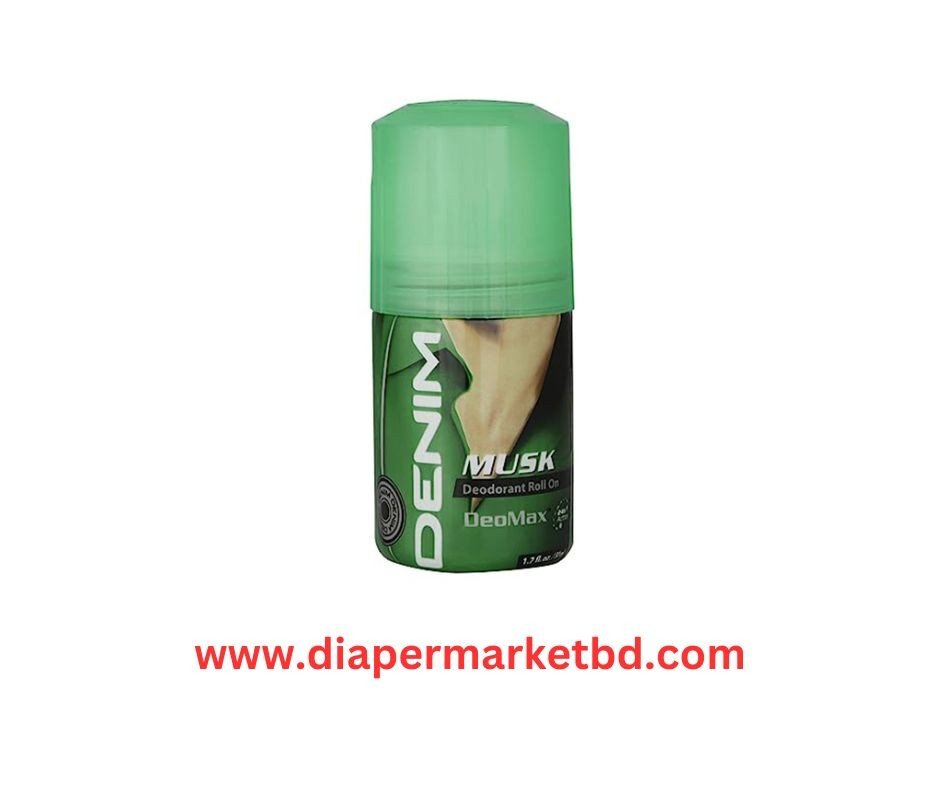 Denim Deodorant Roll On Musk for Men 50 ml