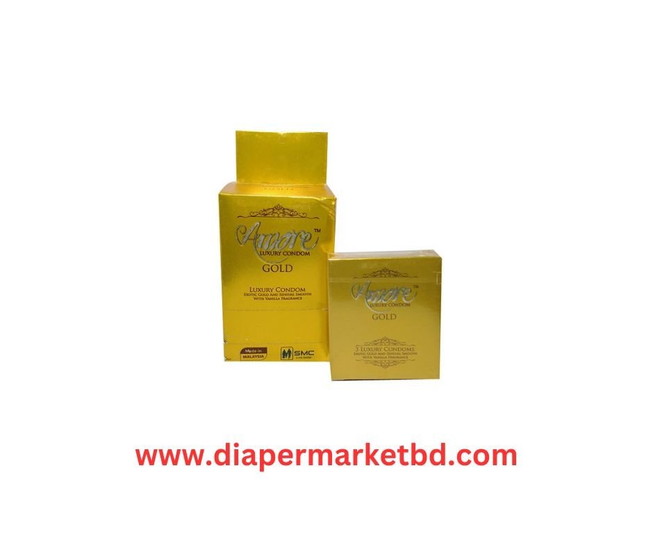 Amore Gold Luxury Condom 1 Box