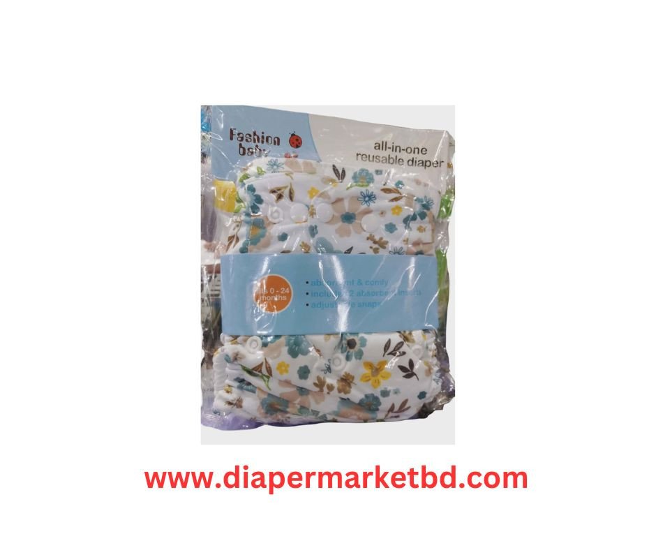 Fasion Baby All In One Reusable Baby Diaper 1 Pcs