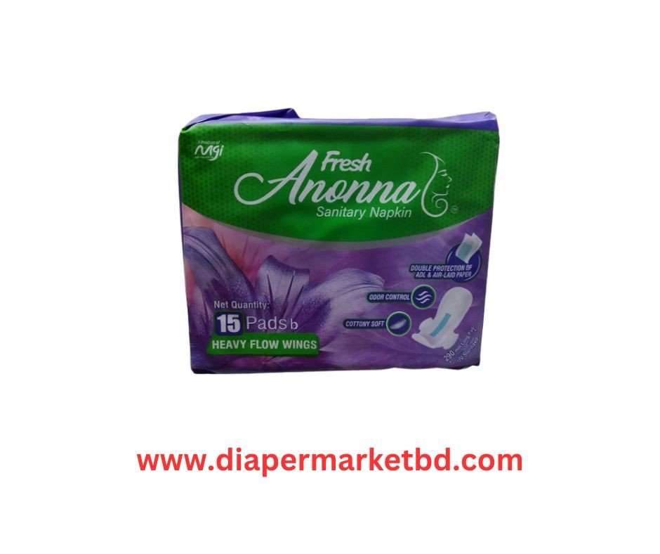 Fresh Anonna Heavy Flow Wings 15 Pads