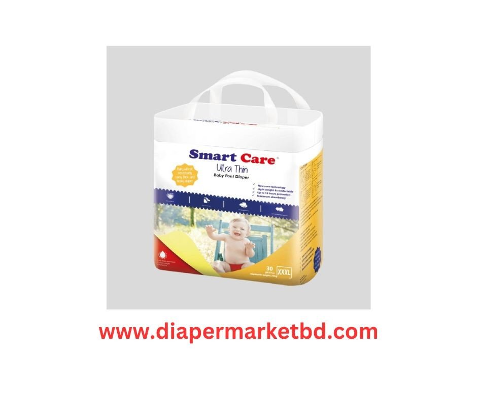 Smartcare Ultra Thin Baby Pant Diaper XXXL size 30 Pcs