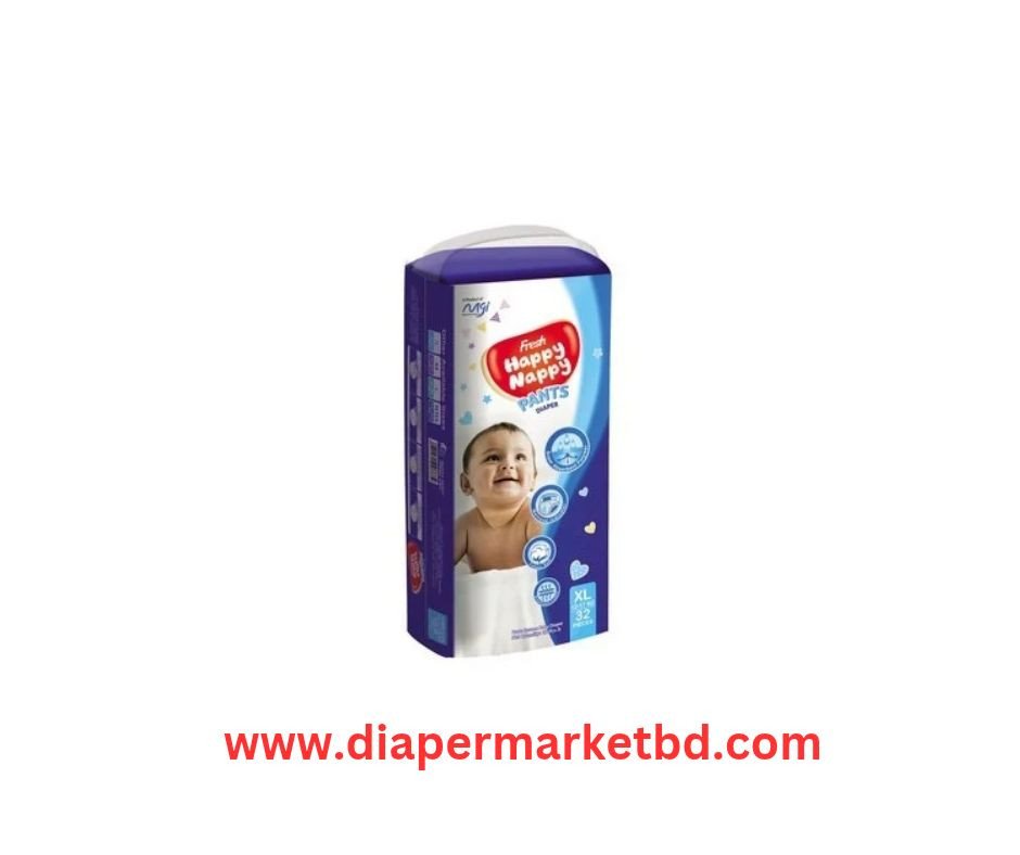 Fresh Happy Nappy Pant Diaper XL 12–17 Kg 32 Pcs