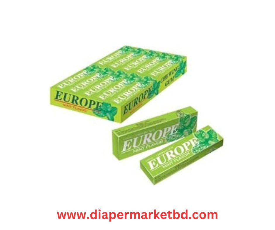 Europe Mint Flavor Chewing Gum 1 Box