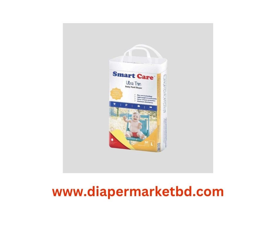Smart Care Ultra Thin Baby Pant Diaper L Size 50 Pcs
